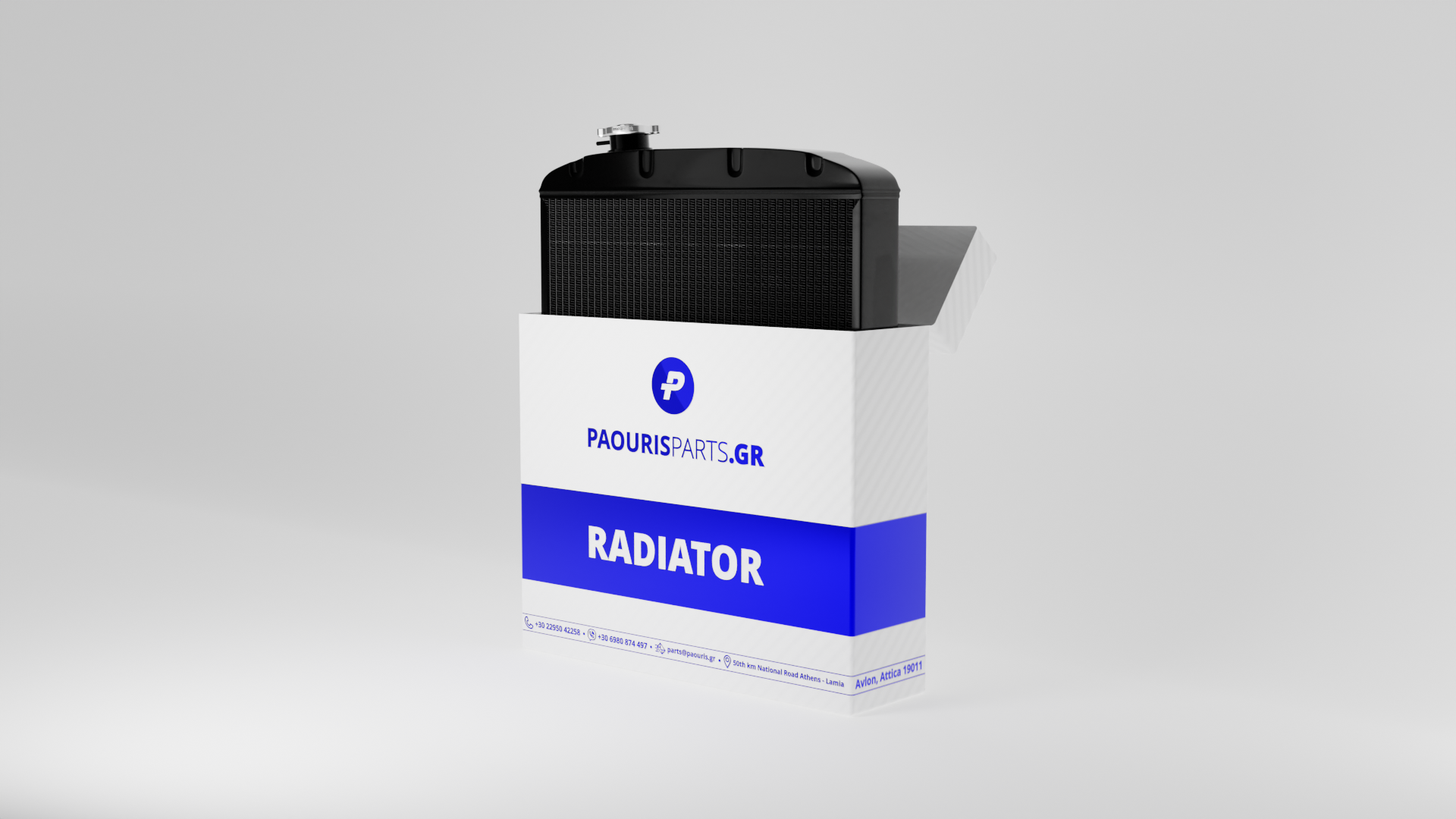 Radiator, Iseki: 1427-101-2000-0