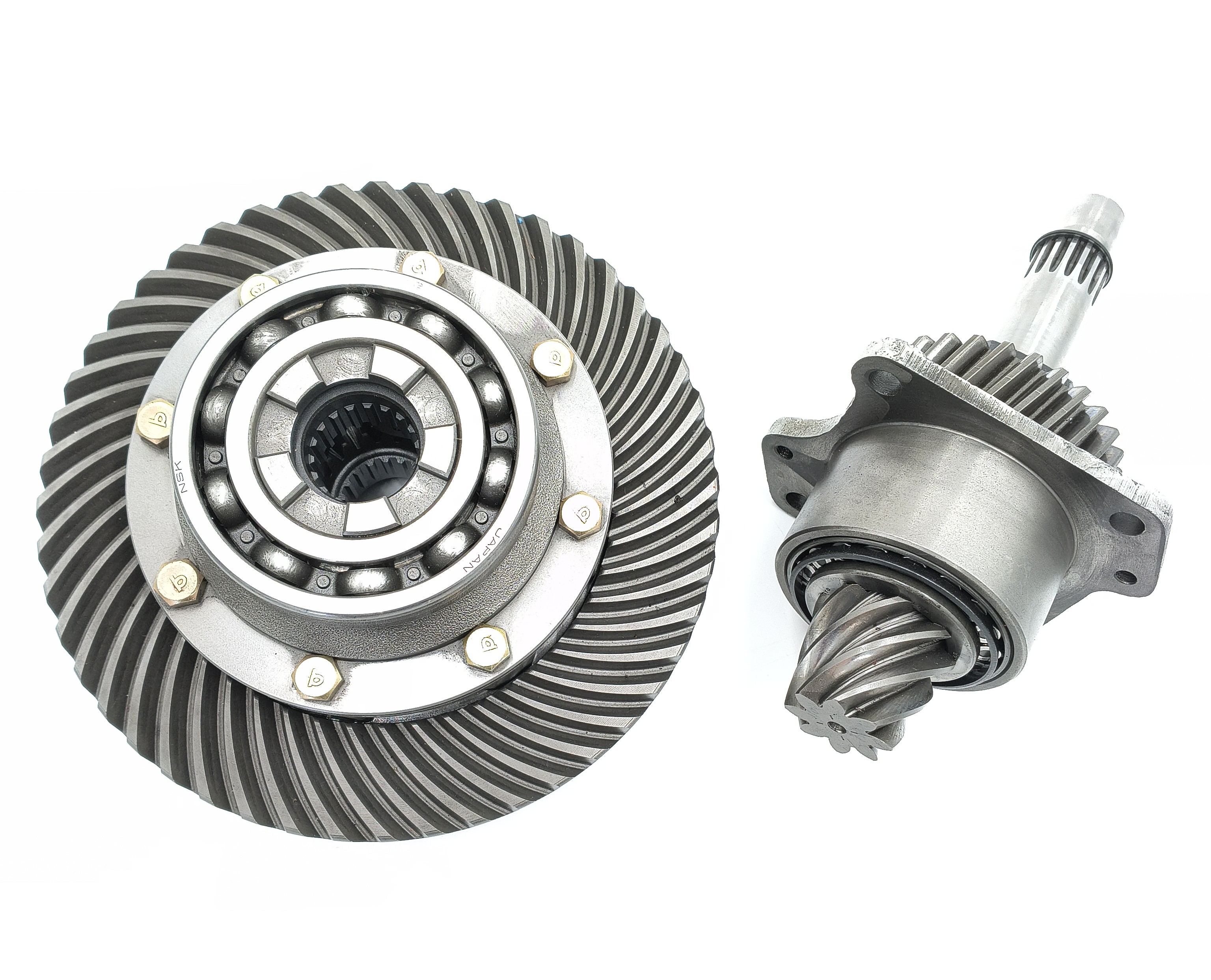 Set pinion conic diferențial spate 8-48 dinți cu ansamblu diferențial Iseki 1564-301-200-30