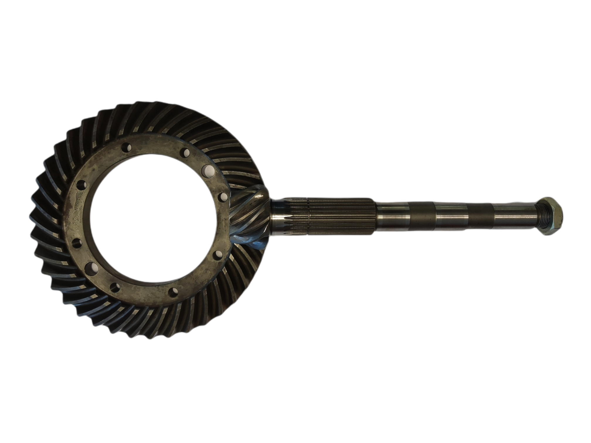 Ansamblu coroană conică 39 dinți, pinion 8 dinți Kubota: 34030-99340
