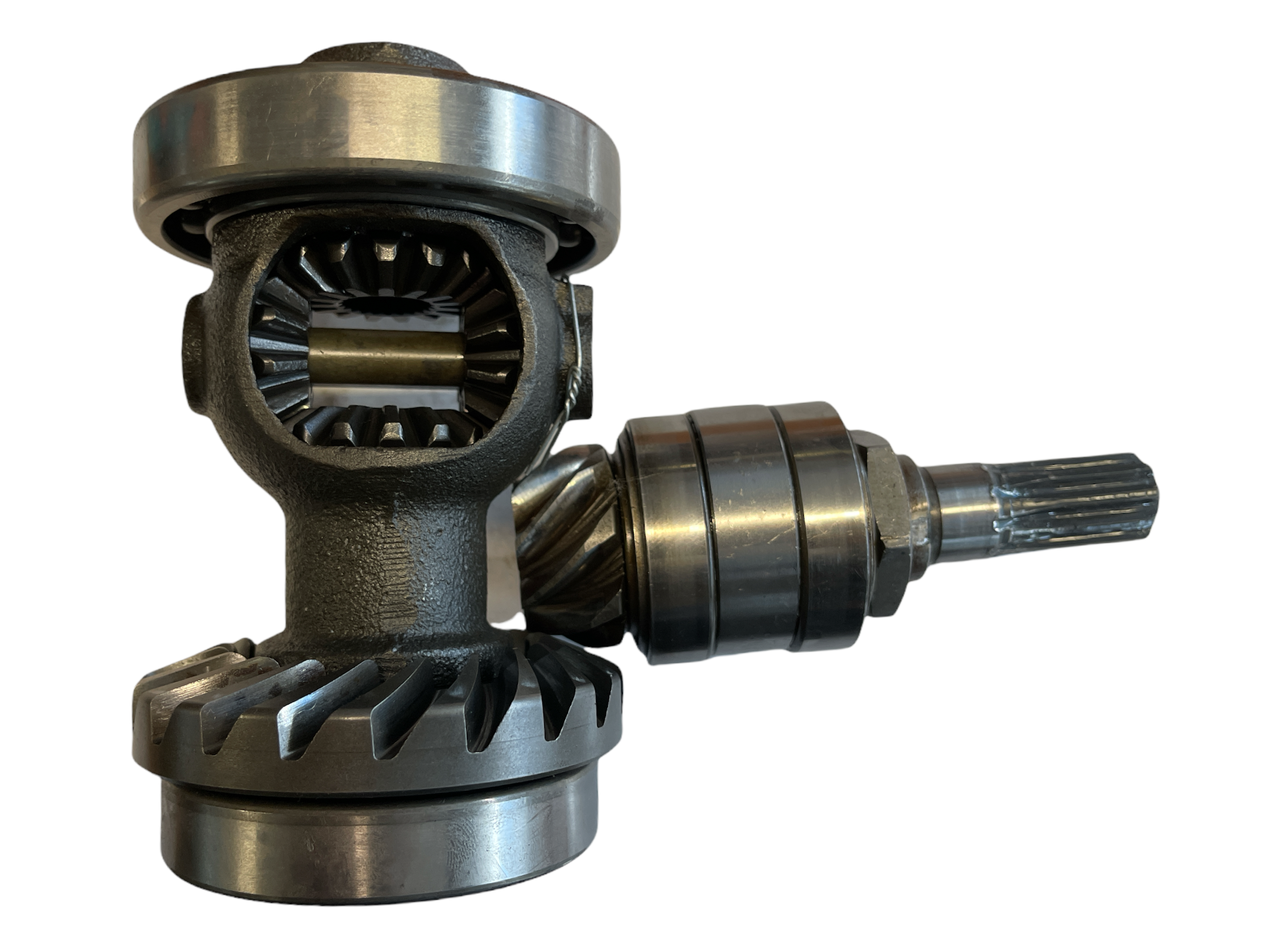 Carcasă diferențial, ansamblu, pinion-coroană, 8, 20 dinți, Iseki: 1614-432-200-00