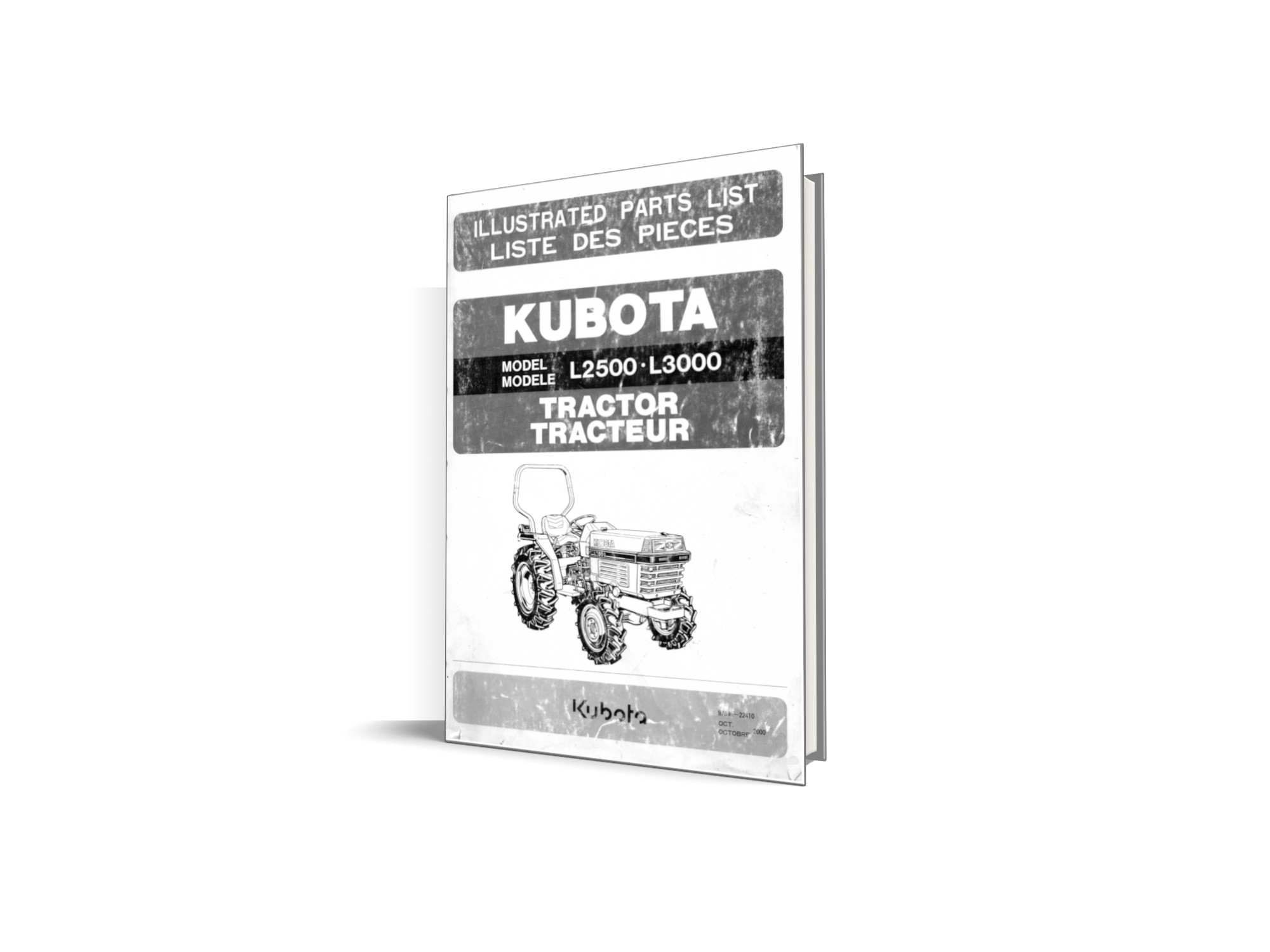 Catalog de piese Kubota L2500, L3000