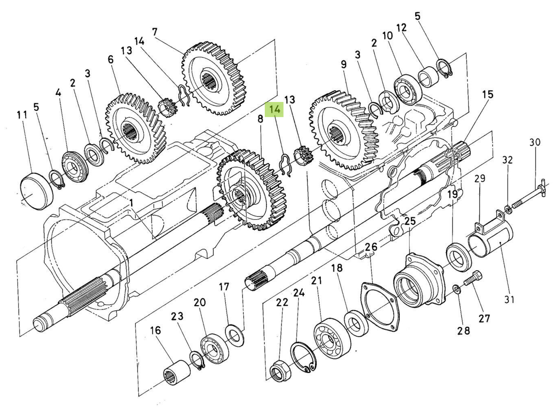 Inel de Siguranță Kubota 37150-27802