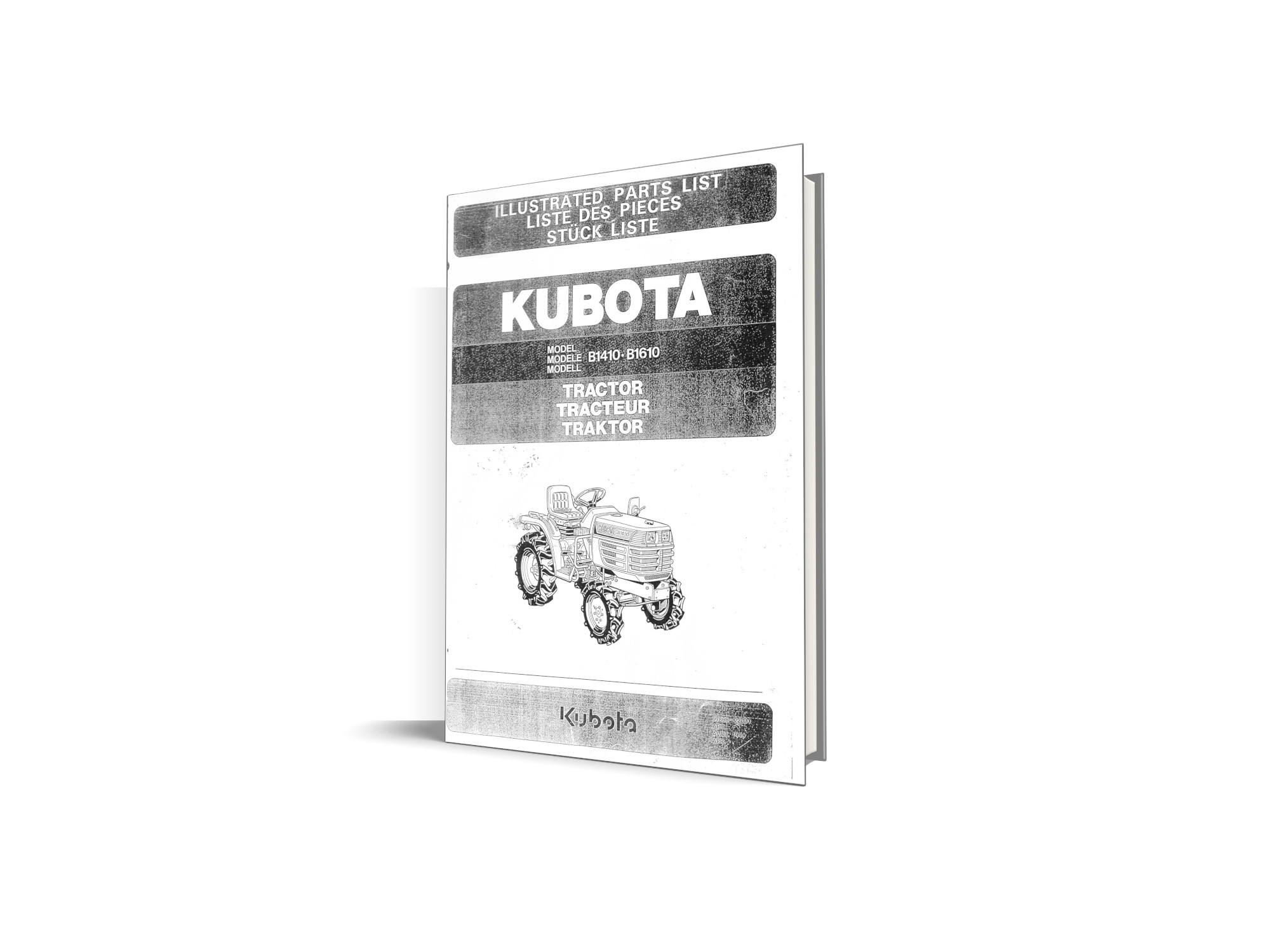 Catalog de piese Kubota B1410, B1610