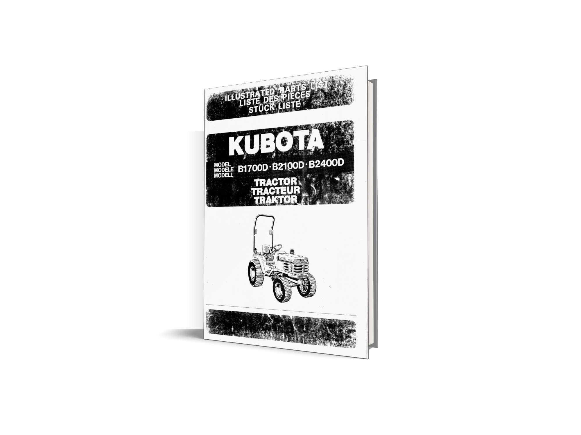Catalog de piese Kubota B1700D, B2100D, B2400D