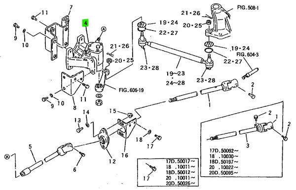 Casetă Direcție Manuală Mitsubishi 1025-2013-AC1