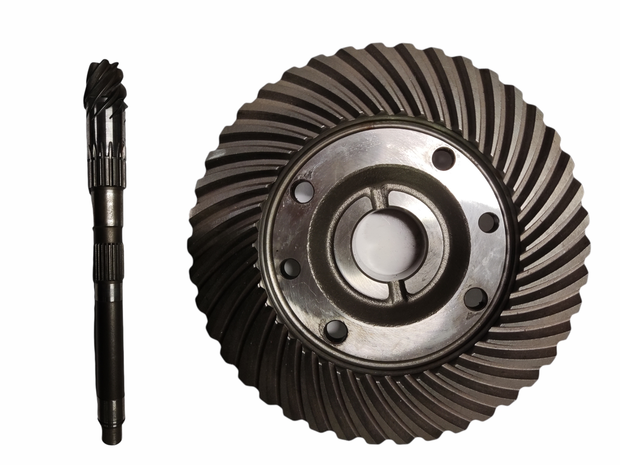 Ansamblu pinion conic 7 dinți - coroană 42 dinți Iseki: 1614-301-200-00
