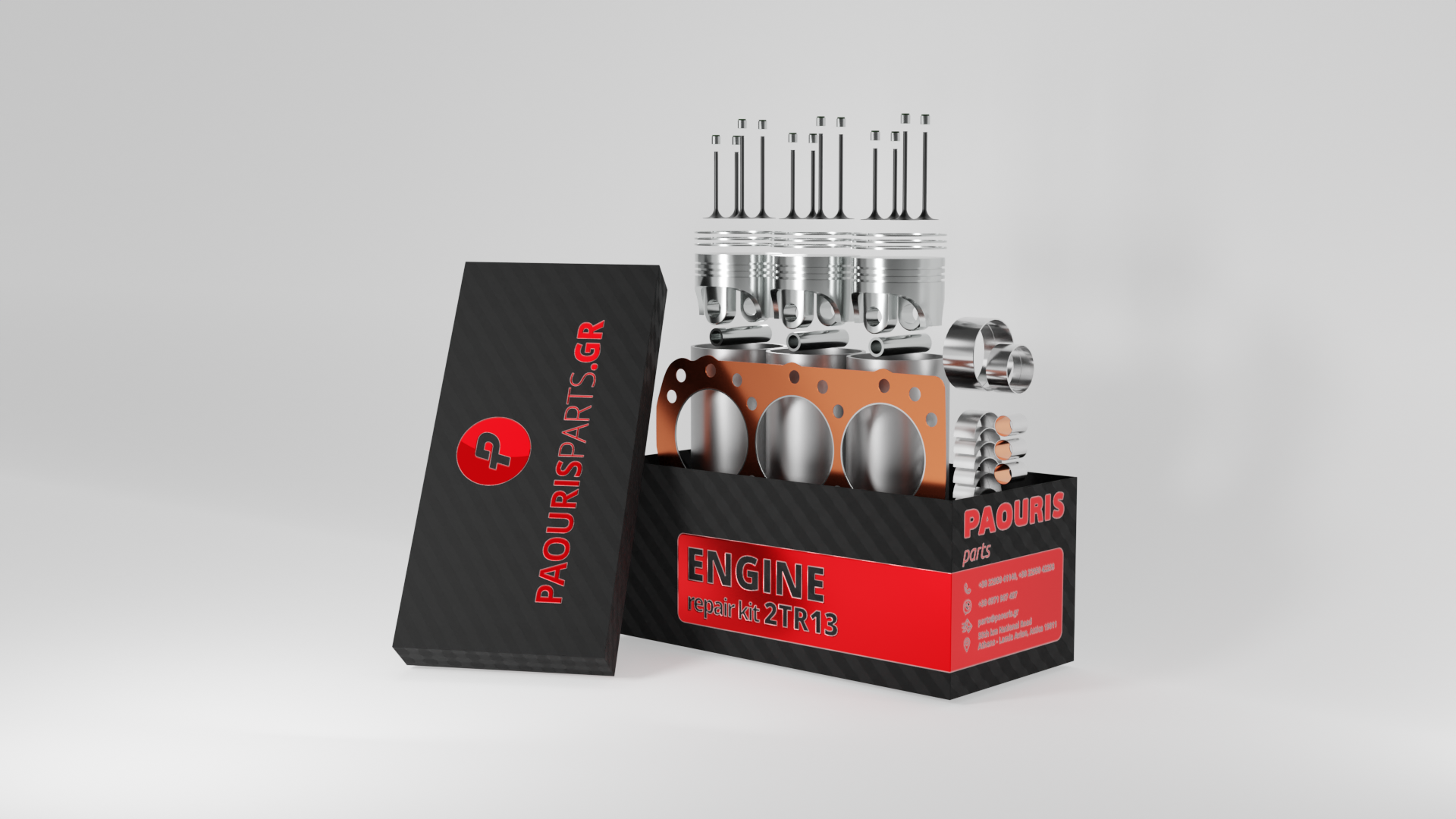 Set reparație completă, Yanmar 2TR13
