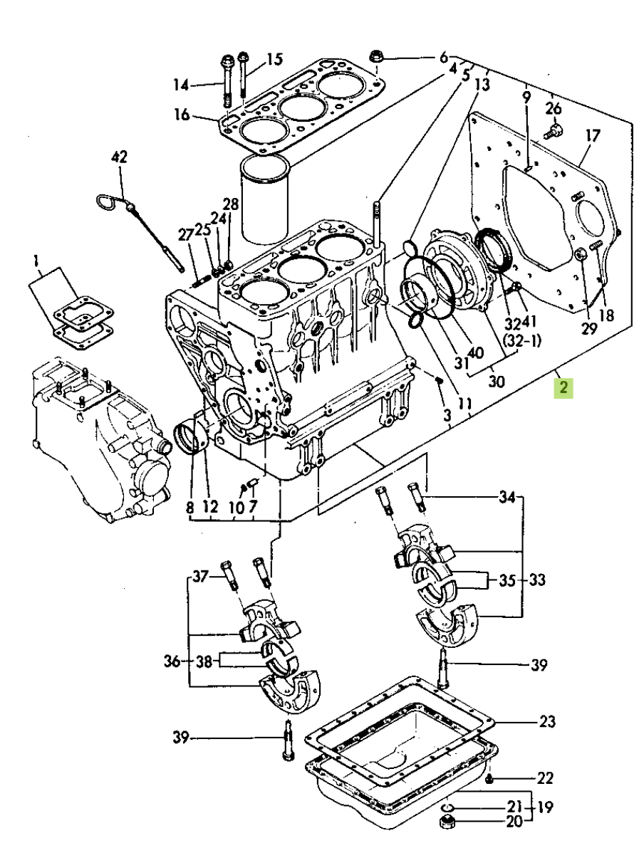 Bloc Motor Yanmar 729350-01560
