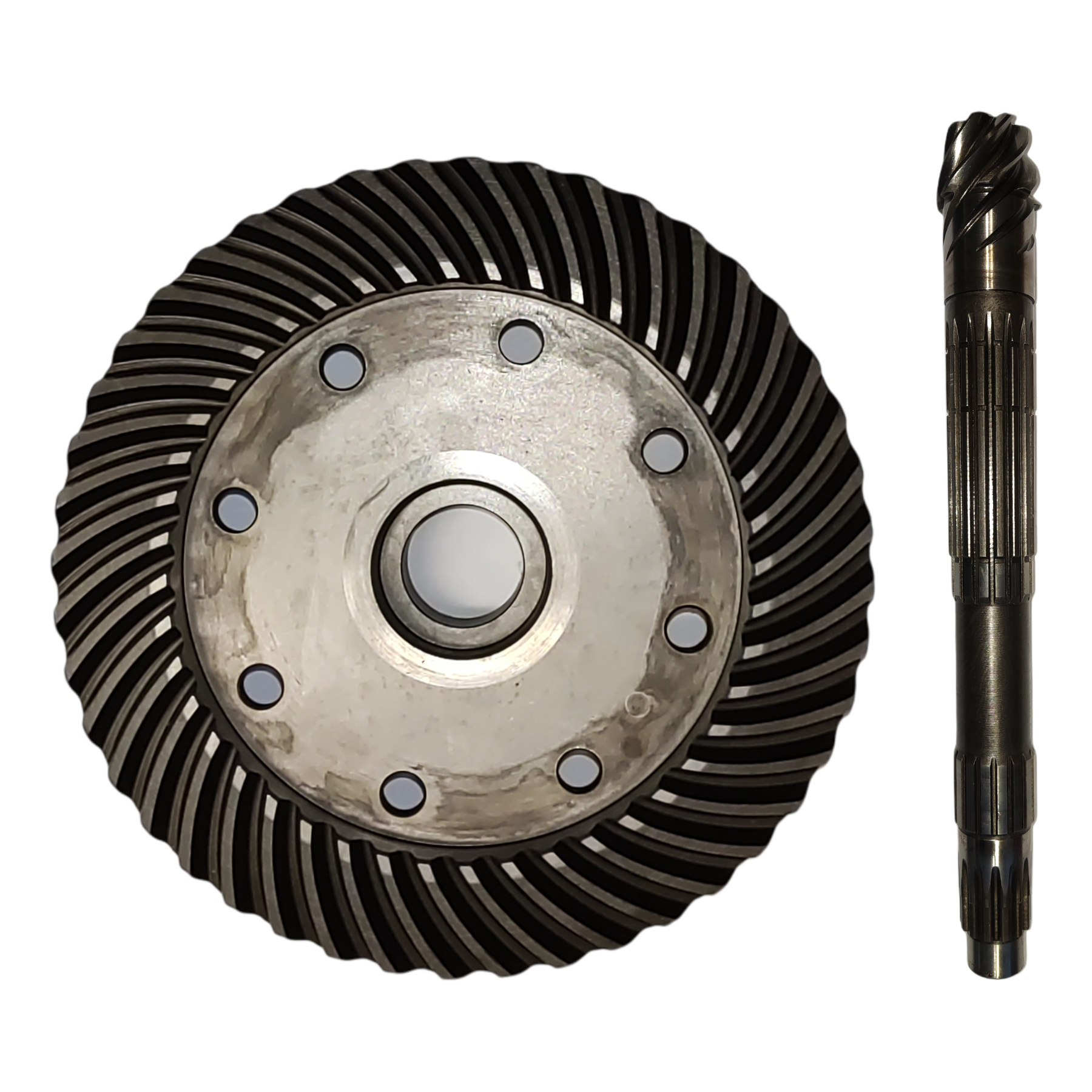 Angrenaje conice (coroană - pinion) 44, 8 dinți Yanmar: 194940-31400