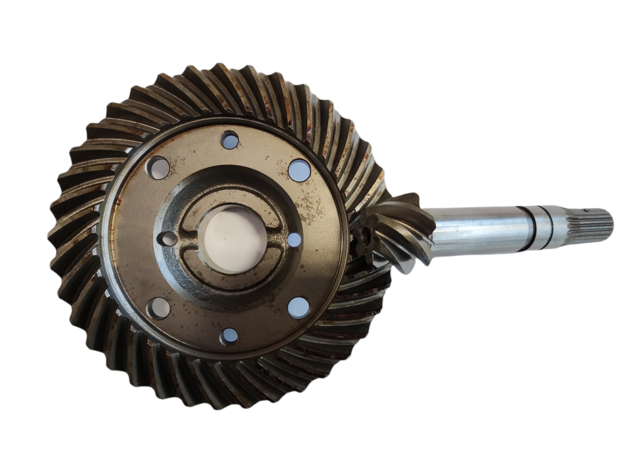 Ansamblu coroană conică 37 dinți, pinion 6 dinți Kubota: 66711-82811