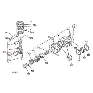 Kubota Cuzinet bielă STD 16241-22310