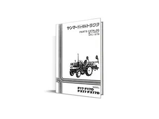 Yanmar F17, FX17 - catalog de piese