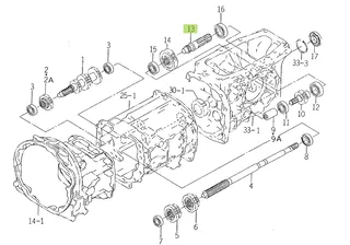 Ax PTO Iseki 1650-219-007-00