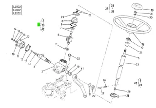 Ansamblu Direcție Manuală Kubota 38180-16100