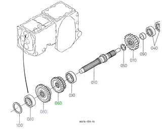Roată dințată 13-17 dinți Kubota 67401-14440