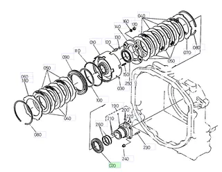Boss Spline Kubota : 35880-24350