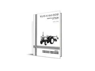 Yanmar YM2220, YM2420 - catalog de piese