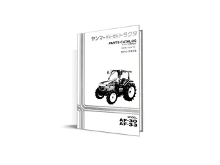 Catalog de piese Yanmar AF-30, AF-33