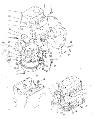 Bloc Motor Iseki 5691-121-7619-0
