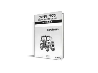 Catalog de piese Kubota GL201, GL221, GL241 Grandel