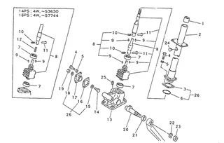 Ansamblu Direcție Manuală Mitsubishi 1019-2110-0C1