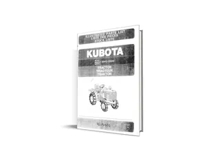 Catalog de piese Kubota B1410, B1610
