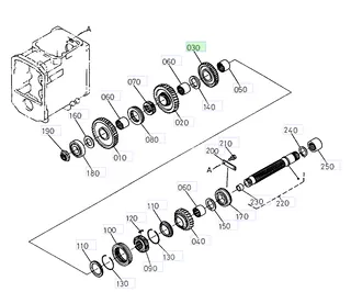 Pinion 30 dinți Kubota 32530-21720
