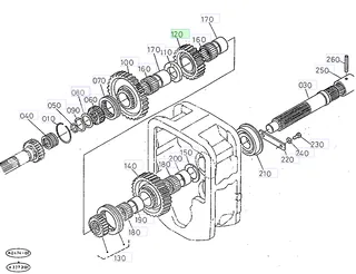 Roată dințată 26 dinți Kubota 35880-28912