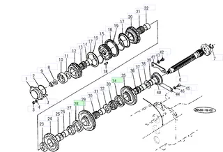 Furcă de schimbare Kubota 36330-28473