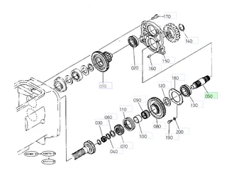 Ax AUX S-Change Kubota 35593-32330