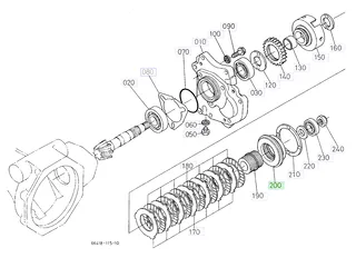Furcă de schimbare BI-SPEED TURN Kubota 66418-58080