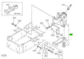 Casetă Direcție Manuală Kubota 31351-16105