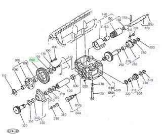 Roată dințată intermediară Kubota 15451-24220