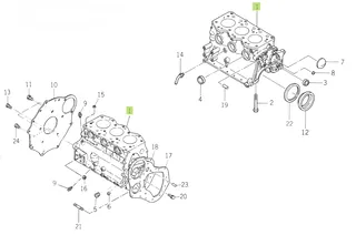 Bloc Motor Iseki 6211-210-010-00