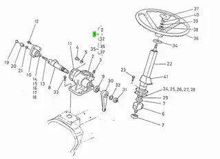 Ansamblu Direcție Manuală Kubota 67910-41100