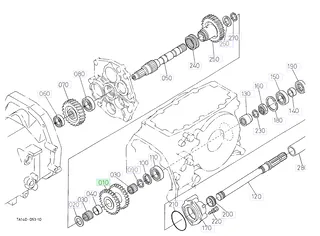 Roată dințată 29-31 dinți Kubota TA040-15120