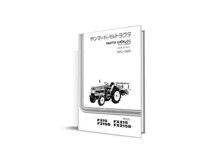 Yanmar F215, FX215 - catalog de piese