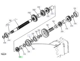 Roată dințată 18 dinți Kubota 35880-28210