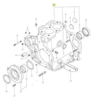 Bloc Motor Iseki 5650-040-2211-0