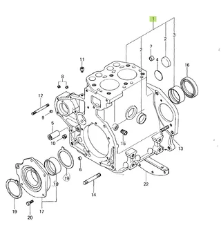Bloc Motor Iseki 5650-040-0211-0