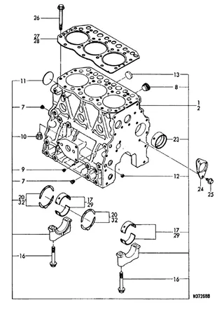 Bloc Motor Yanmar 719812-01560