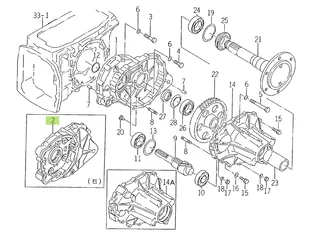 Carcasă reductor dreapta Iseki 1650-306-002-00