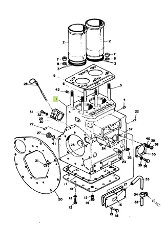 Bloc Motor Yanmar 724160-01560