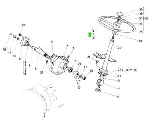 Ansamblu Direcție Manuală Kubota 67211-41100