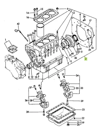 Bloc Motor Yanmar 729350-01560