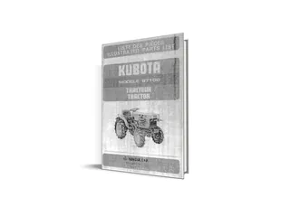 Catalog piese de schimb Kubota B7100