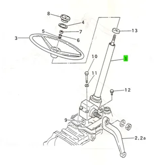 Ansamblu Direcție Manuală Mitsubishi 1174-2201-0C1