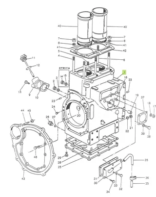 Bloc Motor Yanmar 724456-01560