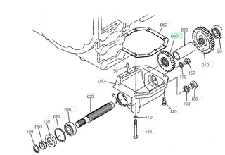Roată dințată 26 dinți Kubota 36920-40040