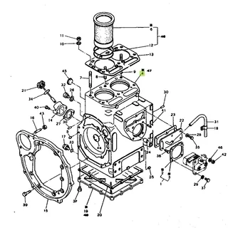 Bloc Motor Yanmar 124465-01011
